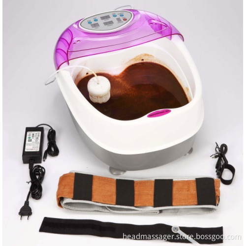 best Halloween gifts ion foot spa ion foot detox Rehabilitation Therapy Supplies with heating waist belt